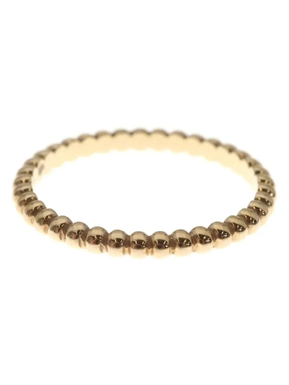 Van Cleef & Arpels Perlee Small Ring Pink Gold